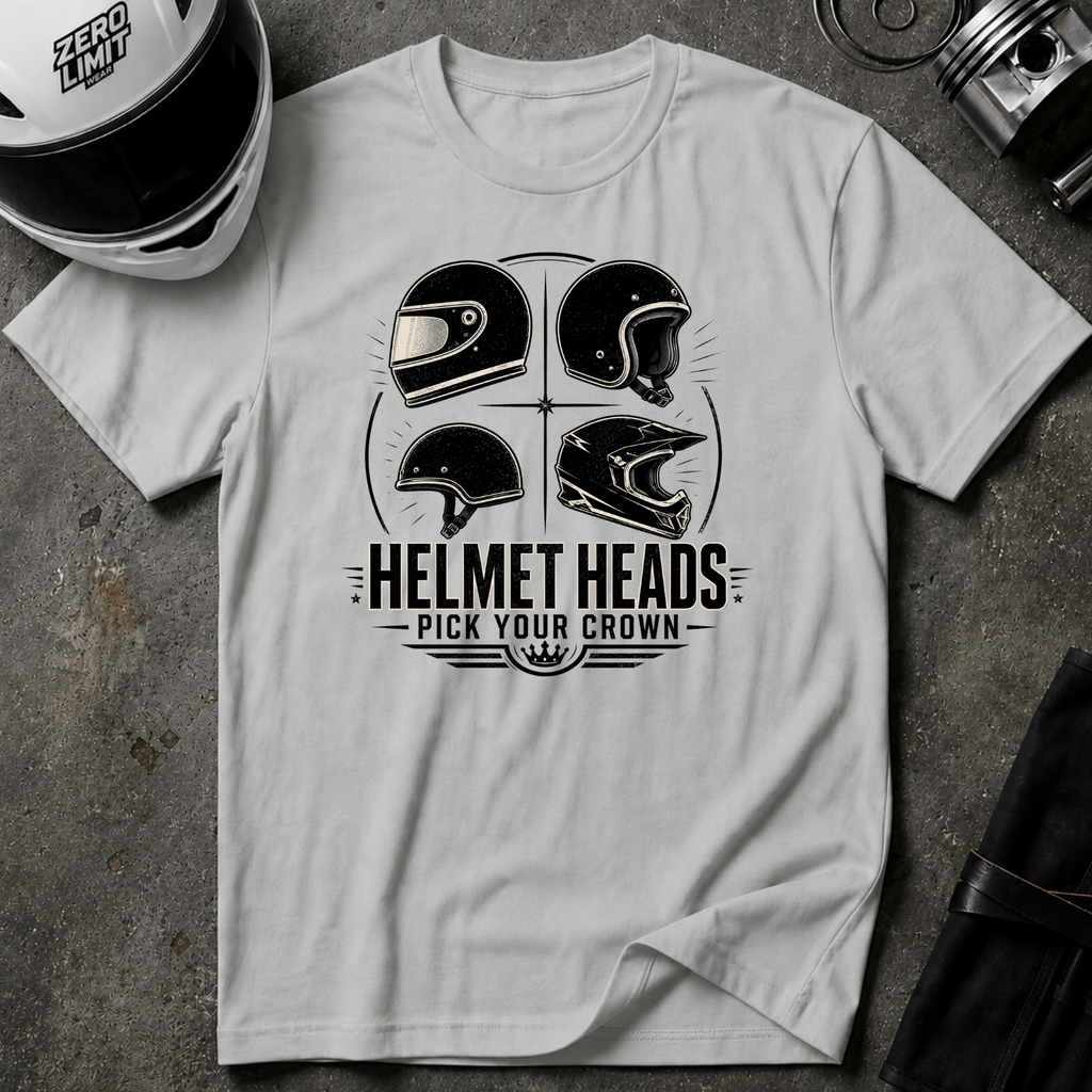 Helmet Heads Pick Your Crown T-Shirt