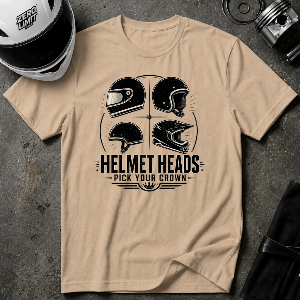 Helmet Heads Pick Your Crown T-Shirt