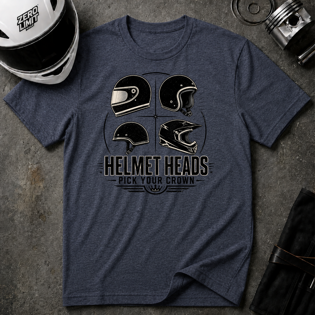 Helmet Heads Pick Your Crown T-Shirt