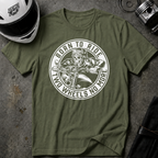BORN TO RIDE TWO WHEELS, NO MORE T-Shirt