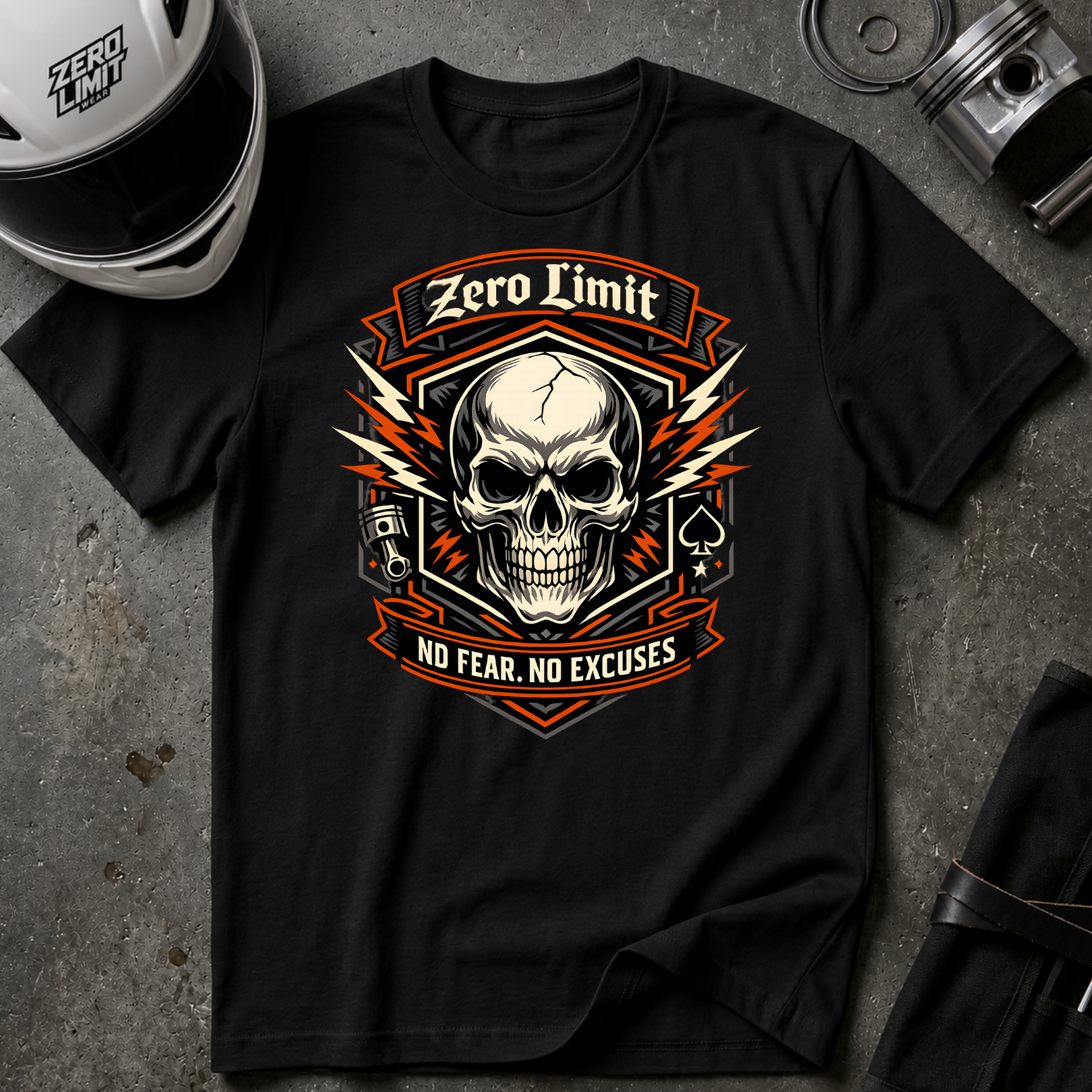 Zero Limit - No Fear No Excuses T-Shirt