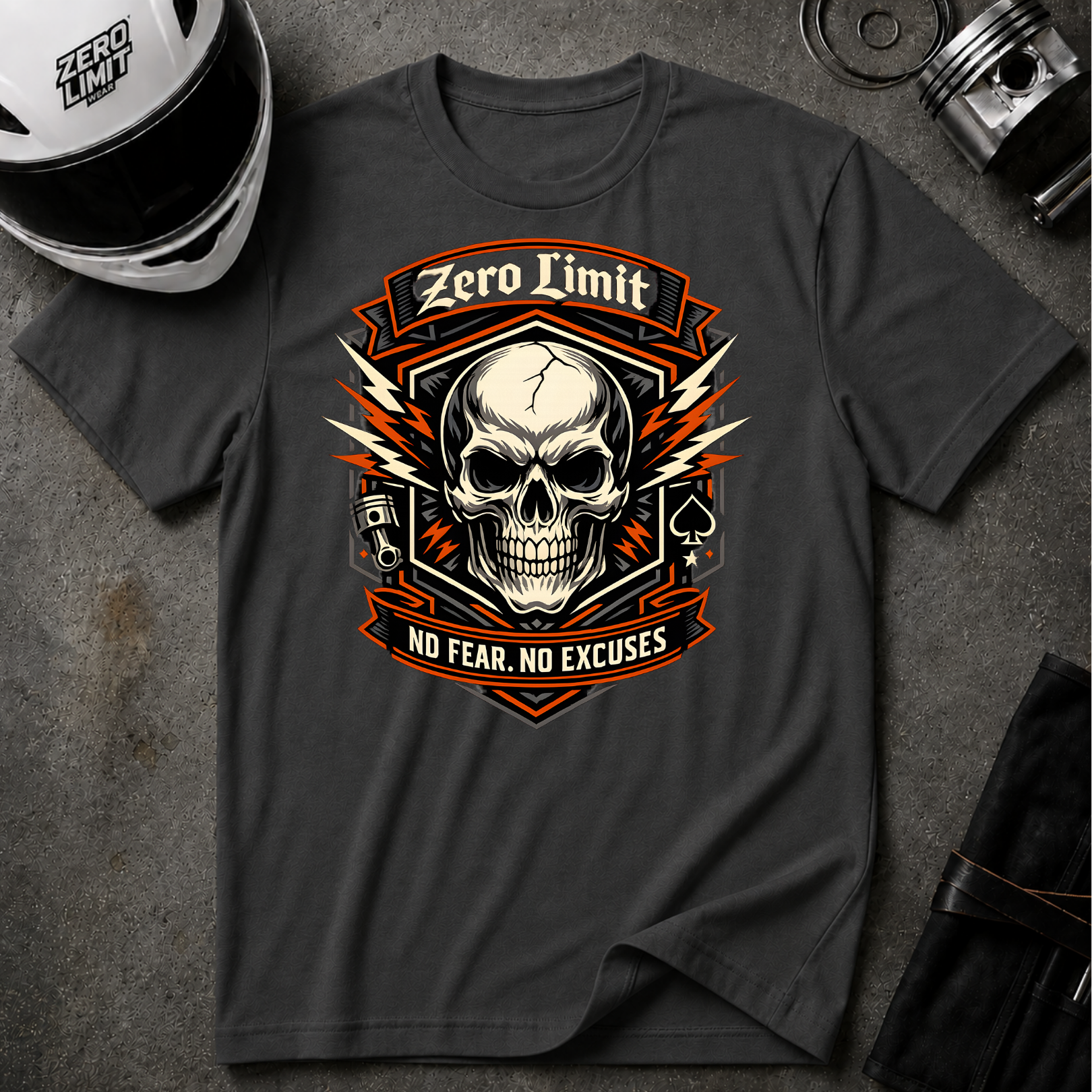 Zero Limit - No Fear No Excuses T-Shirt