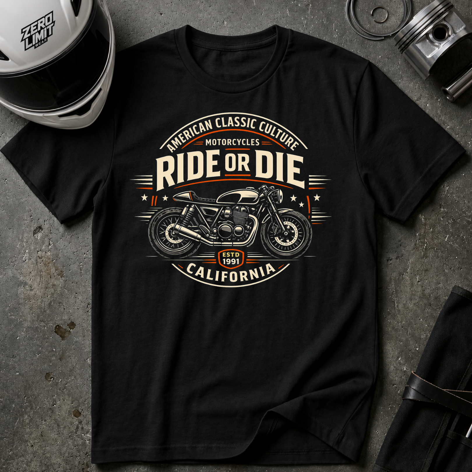 American Culture - Ride or Die T-Shirt