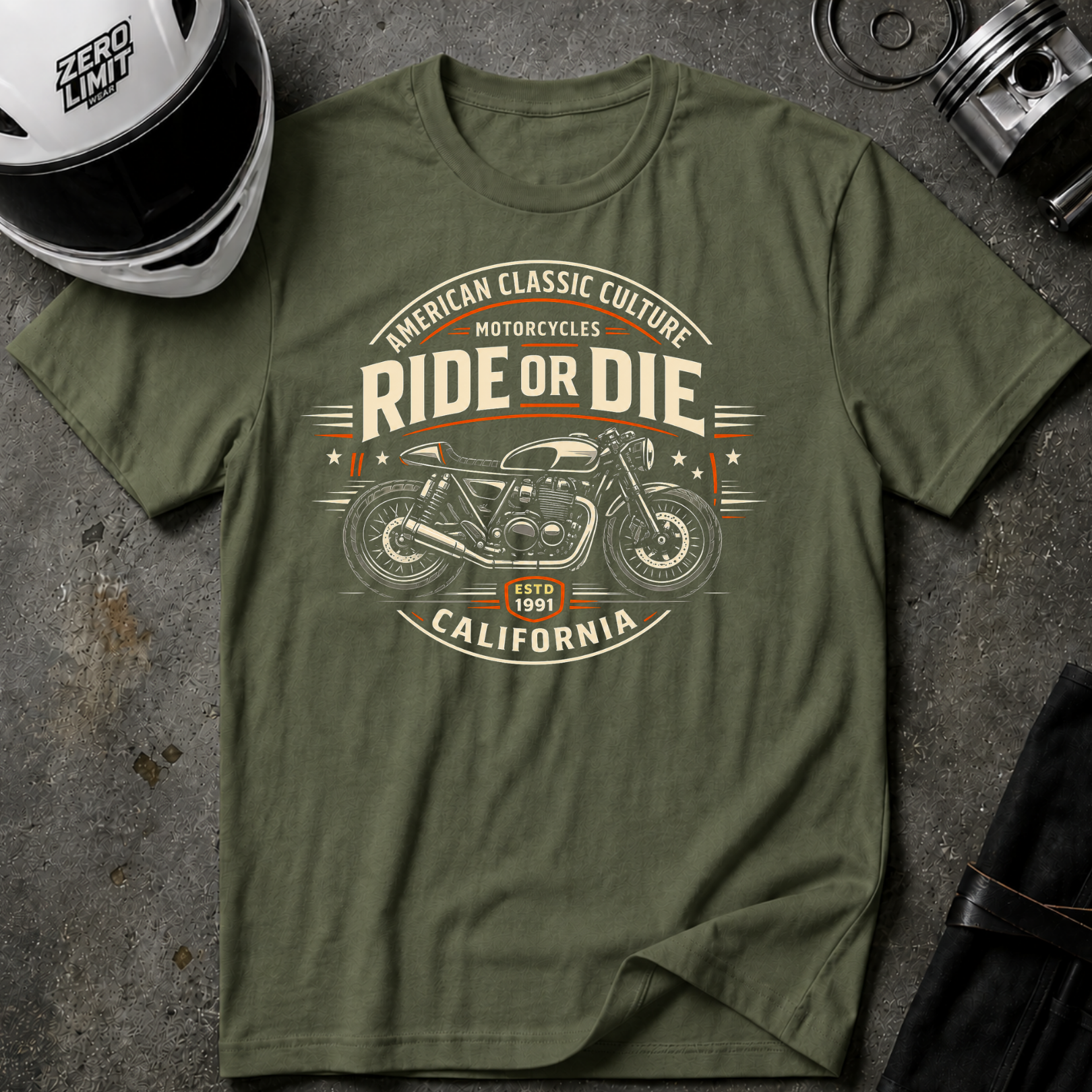 American Culture - Ride or Die T-Shirt