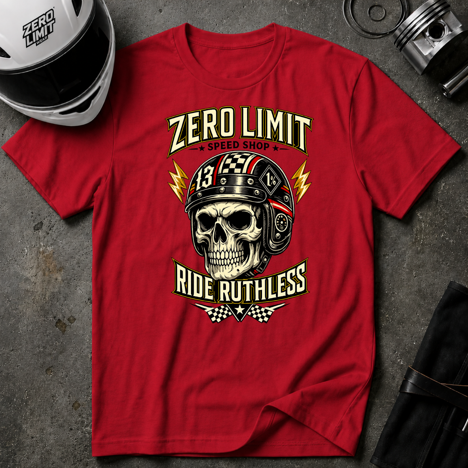 ZERO LIMIT - RIDE RUTHLESS T-Shirt