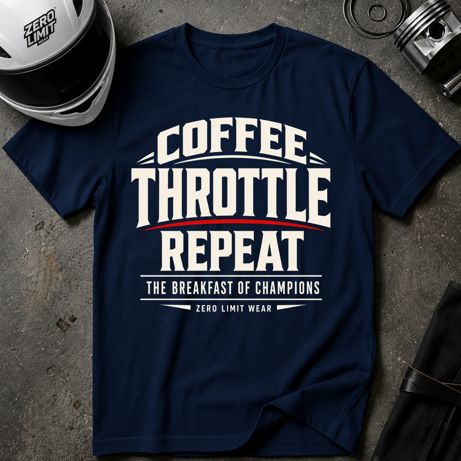 COFFEE THROTTLE REPEAT T-Shirt