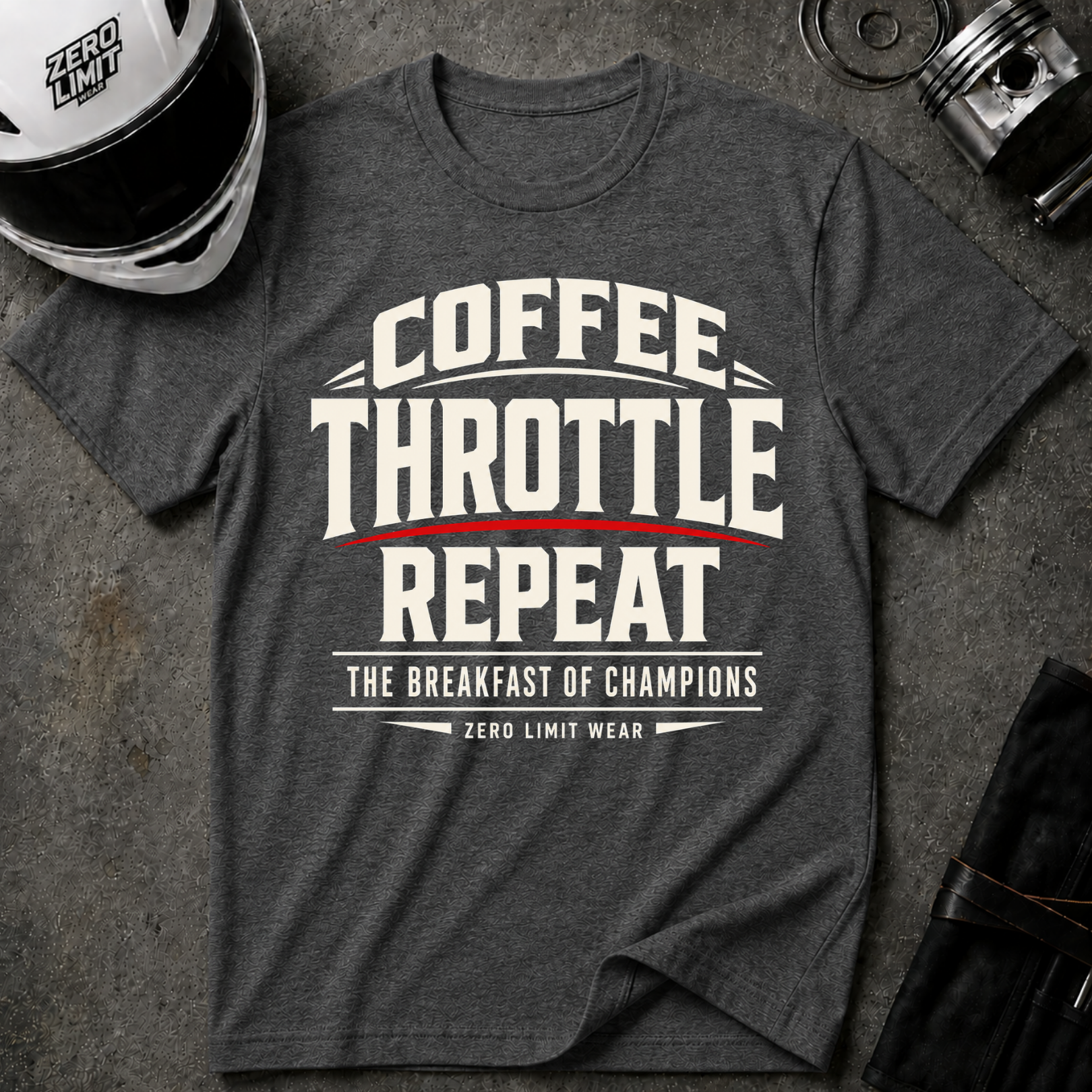 COFFEE THROTTLE REPEAT T-Shirt