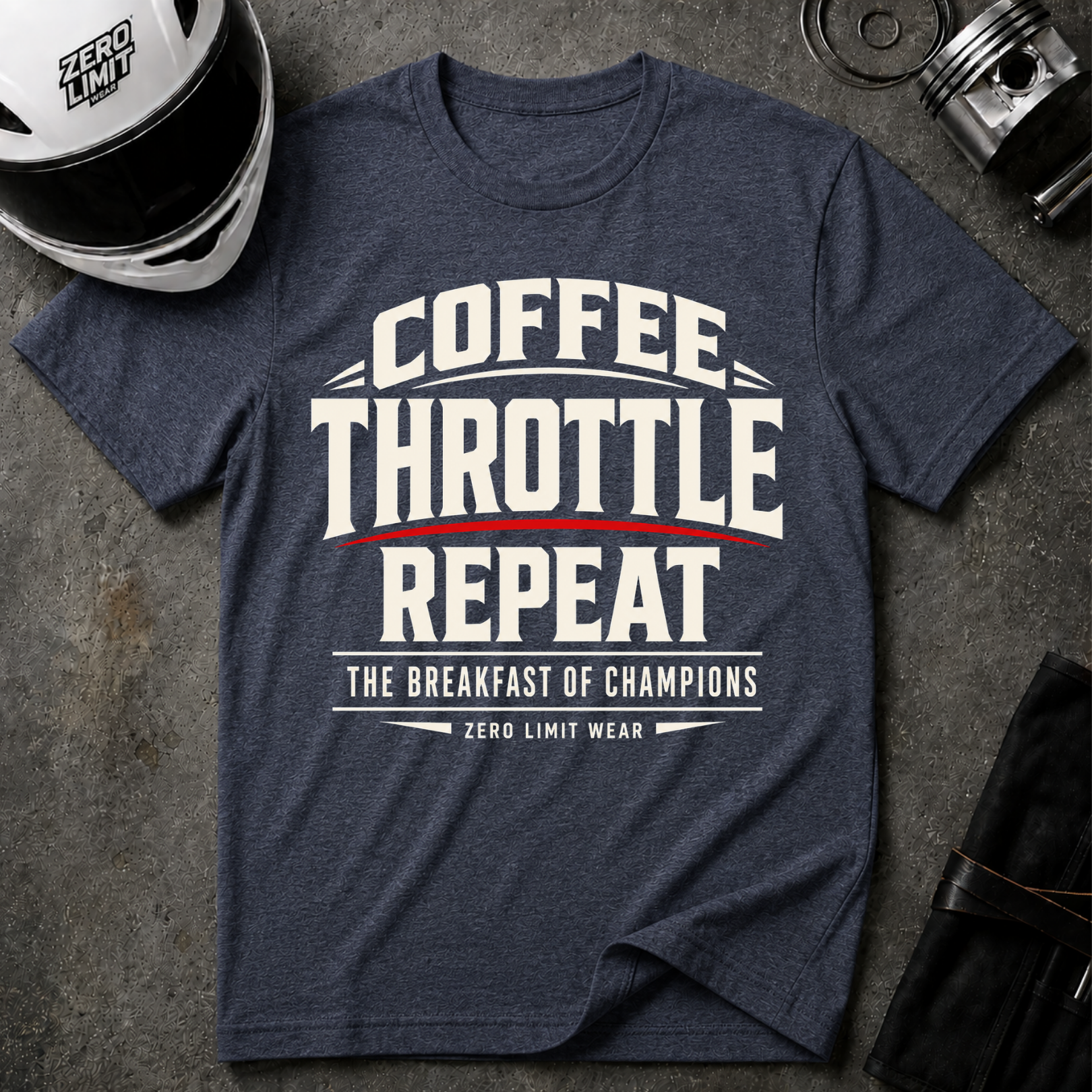 COFFEE THROTTLE REPEAT T-Shirt