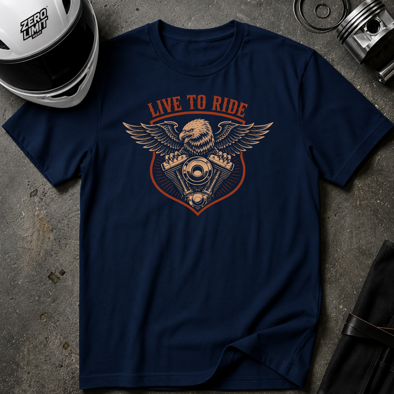 LIVE TO RIDE T-SHIRT