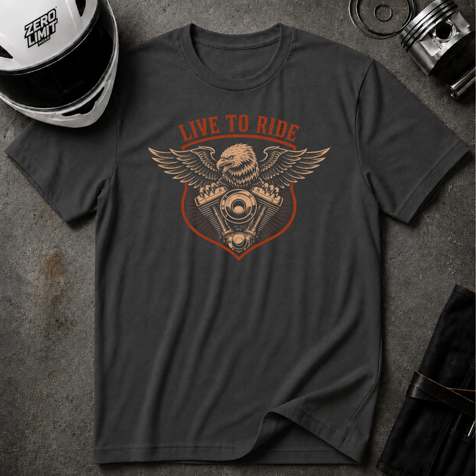 LIVE TO RIDE T-SHIRT
