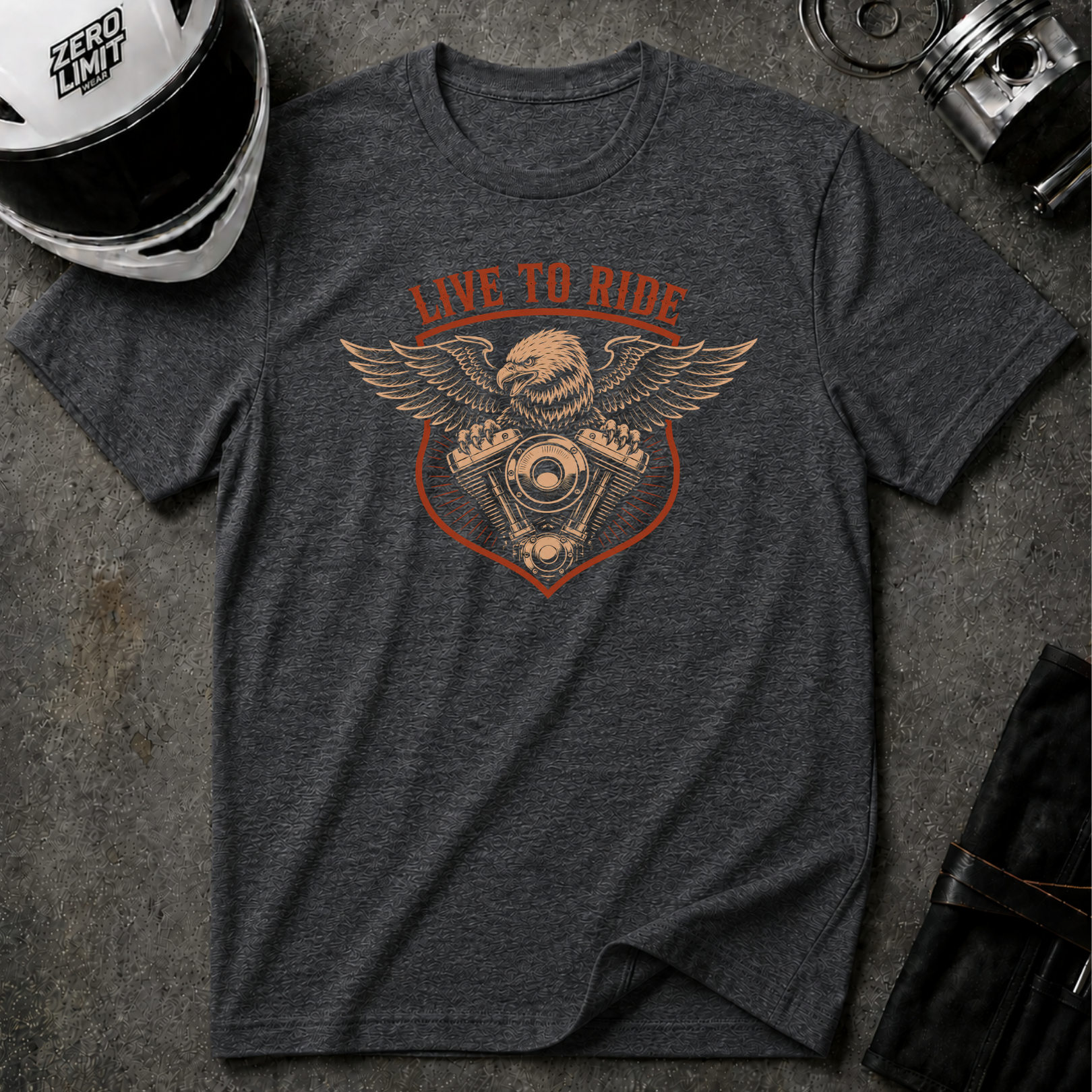 LIVE TO RIDE T-SHIRT