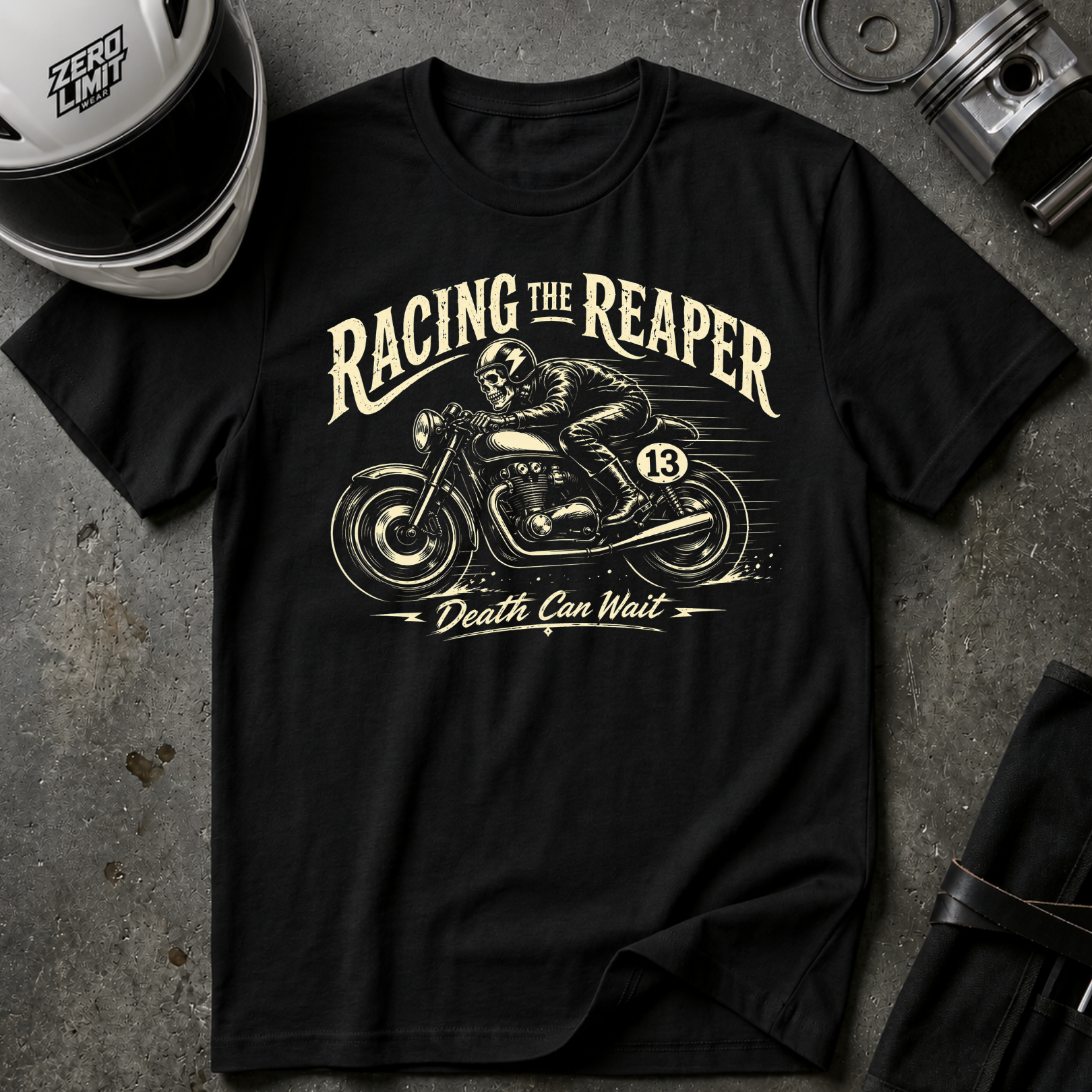 RACING THE REAPER T-SHIRT
