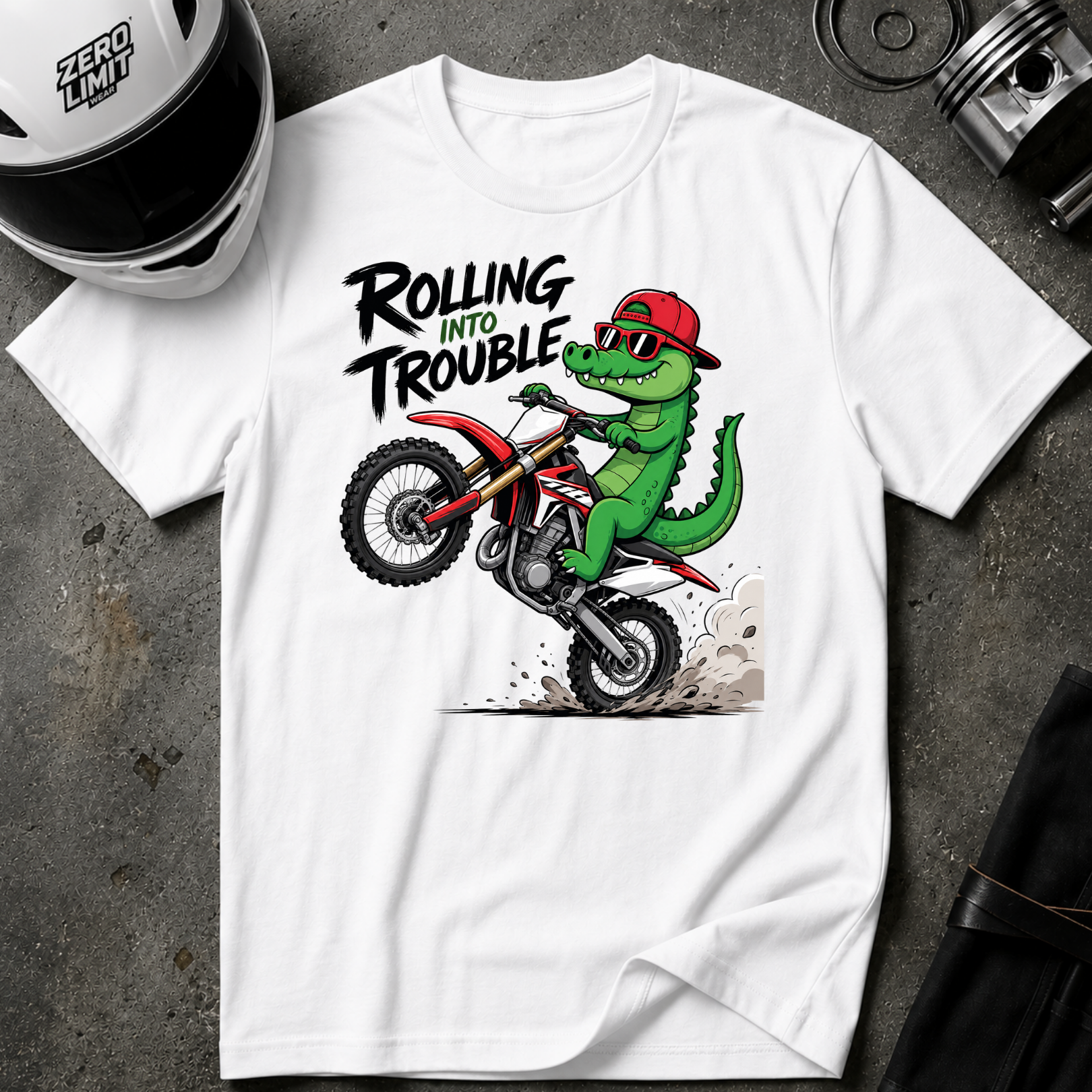 ROLLING TROUBLE T-SHIRT