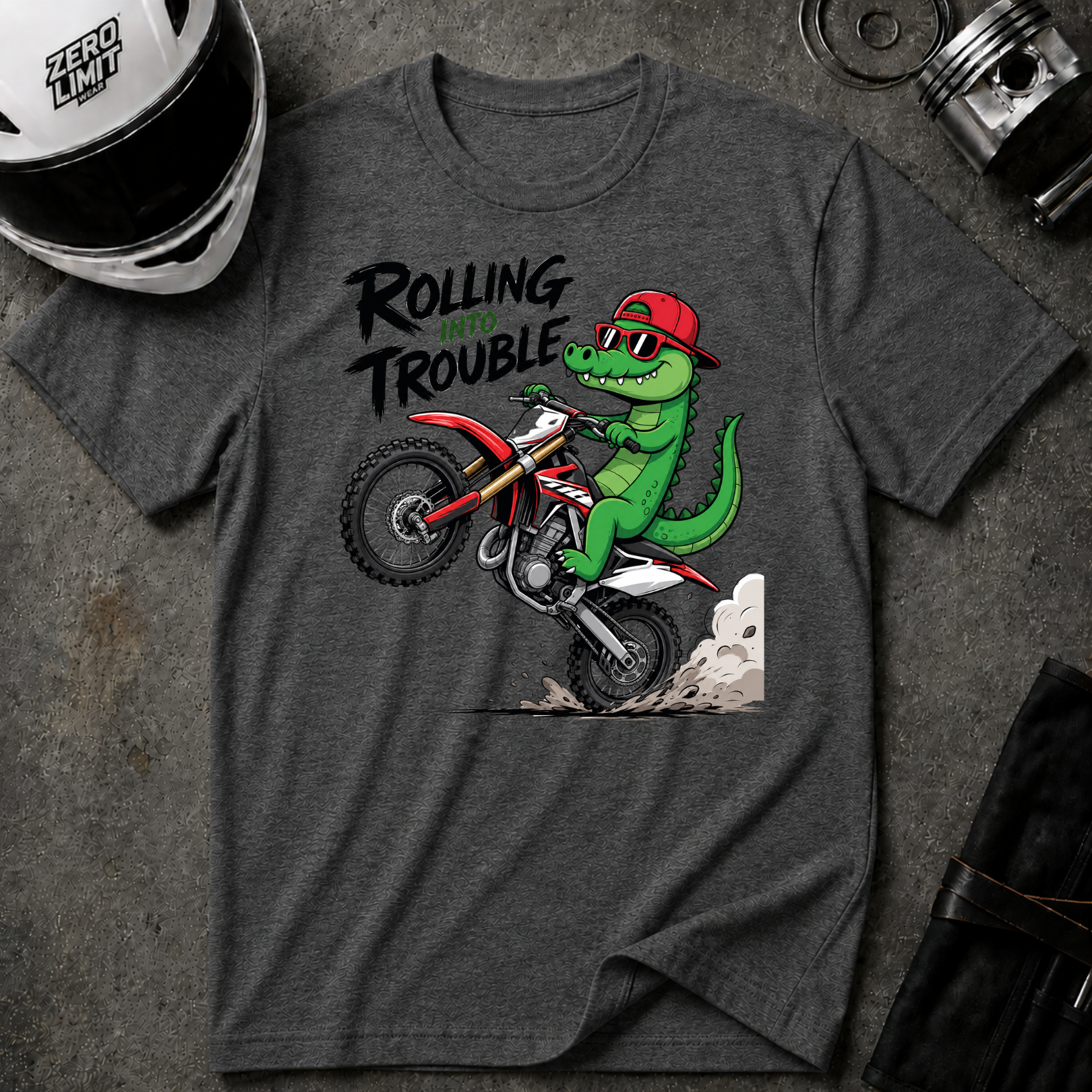 ROLLING TROUBLE T-SHIRT