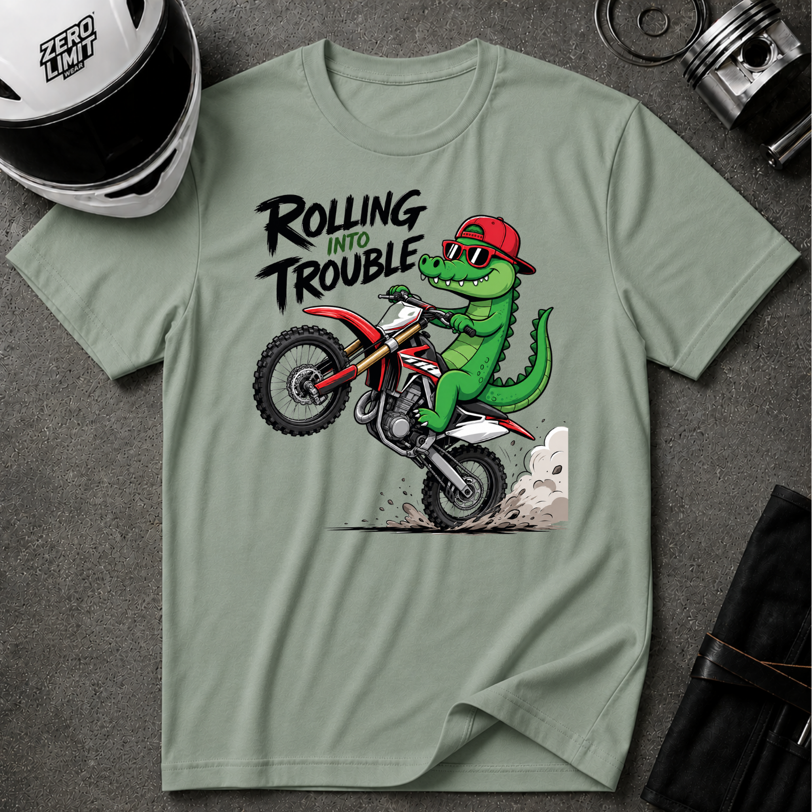 ROLLING TROUBLE T-SHIRT
