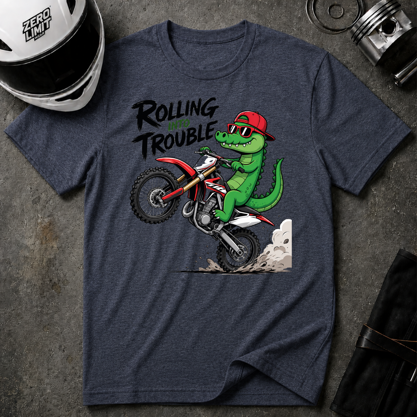 ROLLING TROUBLE T-SHIRT