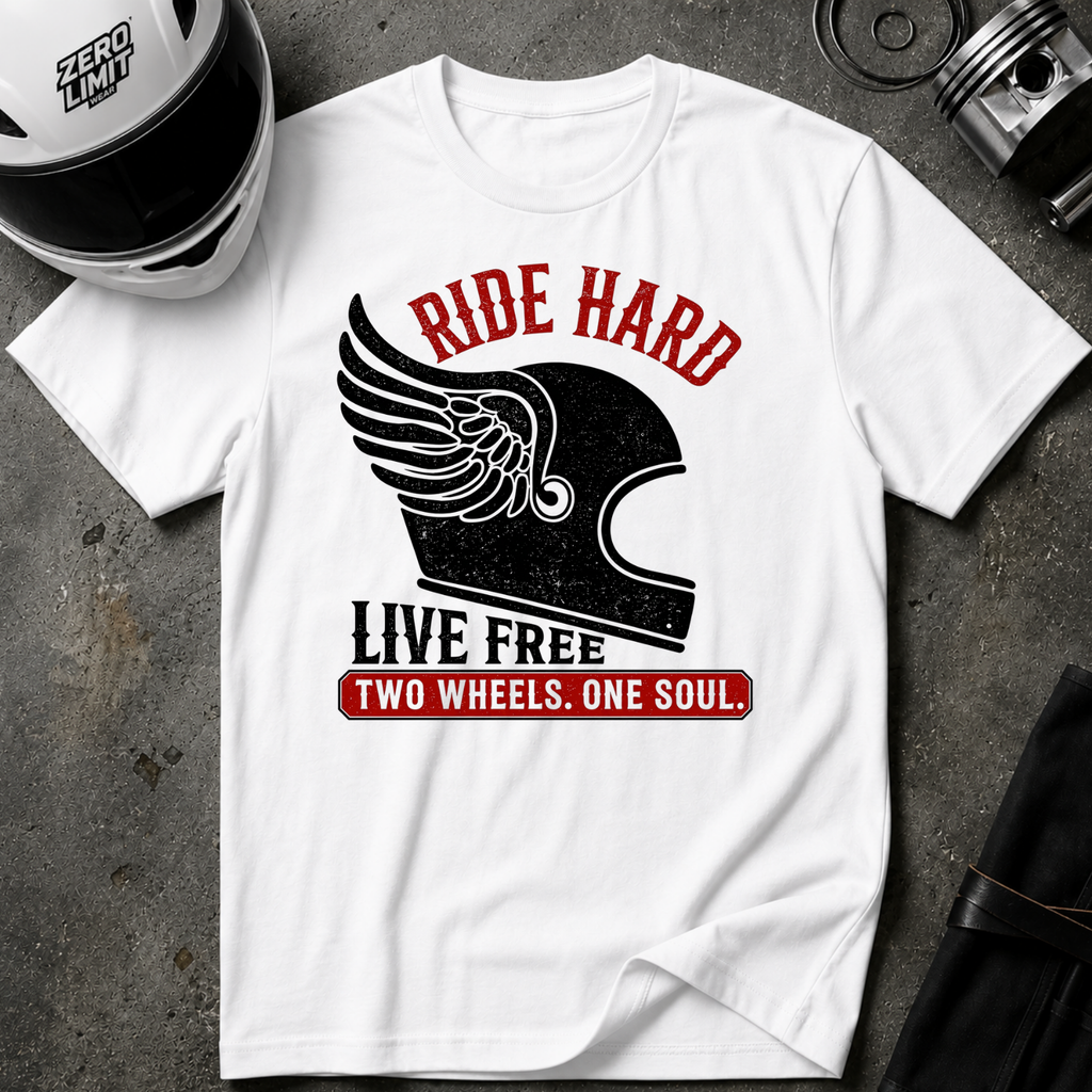 RIDE HARD LIVE FREE T-SHIRT