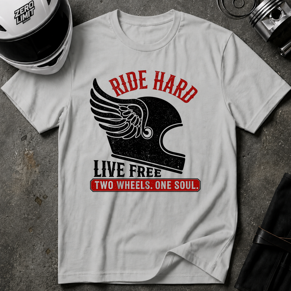 RIDE HARD LIVE FREE T-SHIRT
