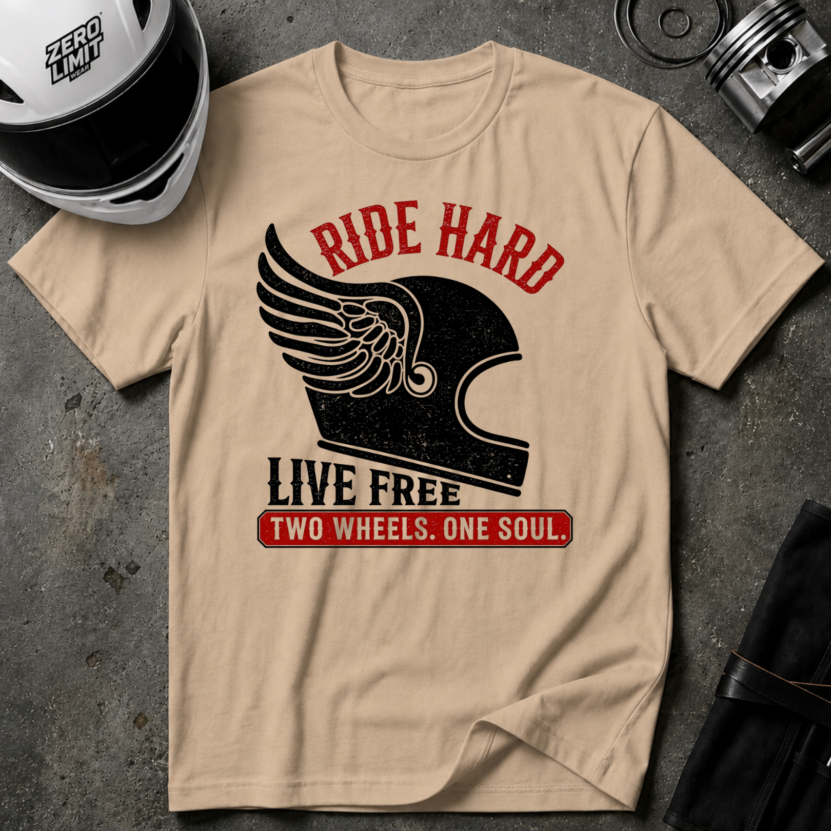 RIDE HARD LIVE FREE T-SHIRT