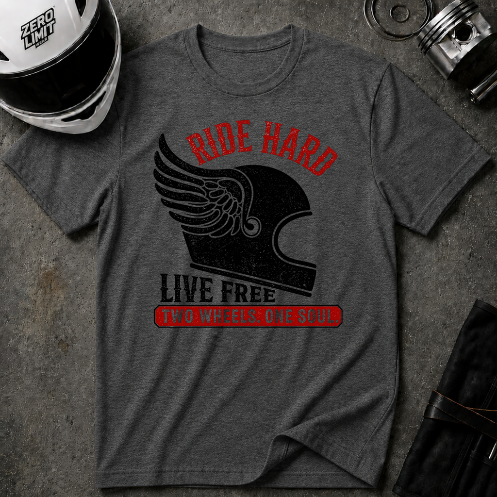 RIDE HARD LIVE FREE T-SHIRT