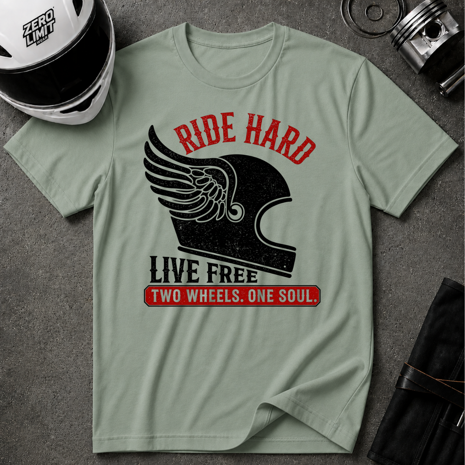 RIDE HARD LIVE FREE T-SHIRT