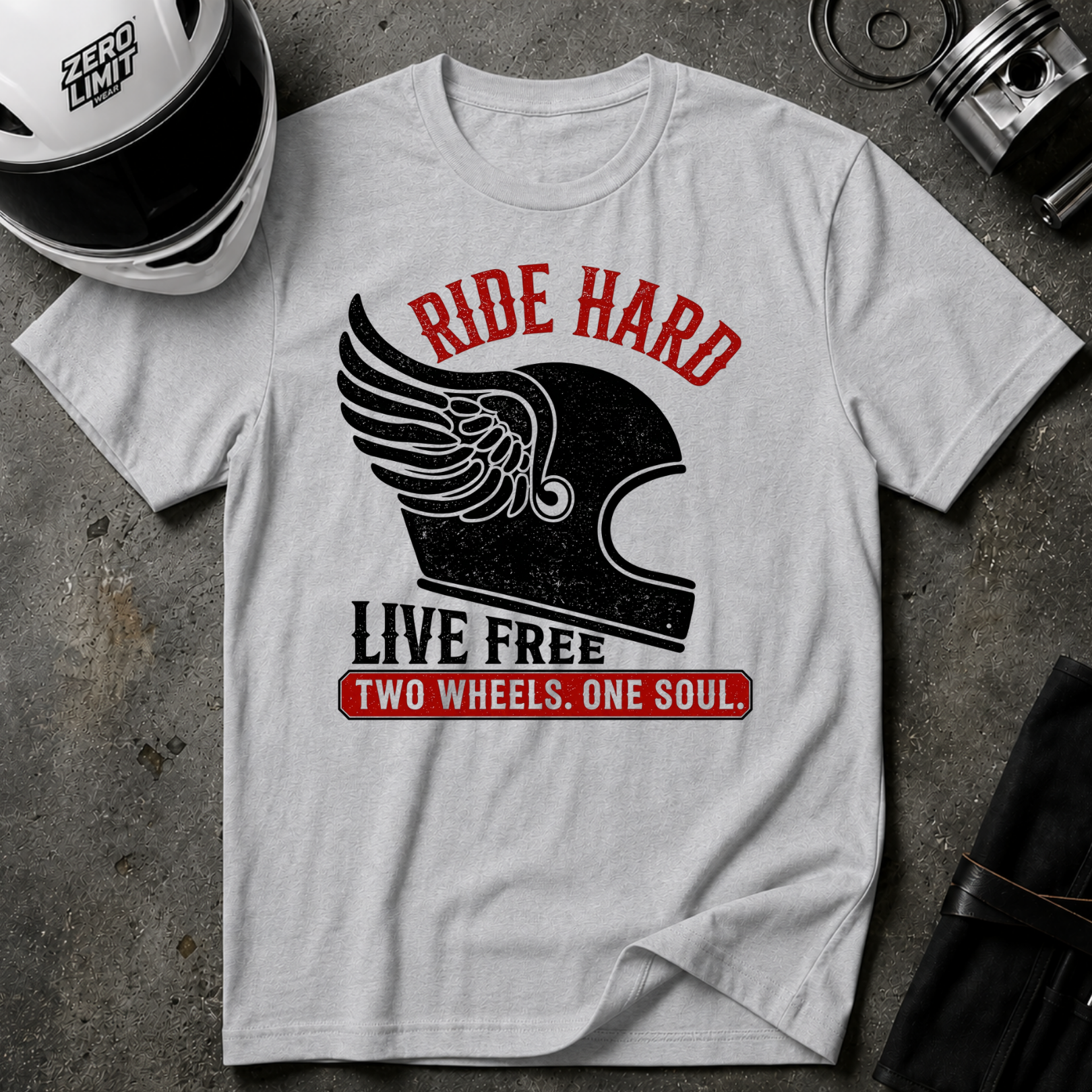 RIDE HARD LIVE FREE T-SHIRT