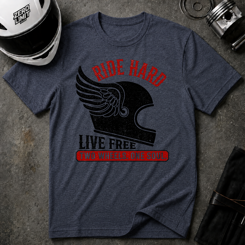 RIDE HARD LIVE FREE T-SHIRT