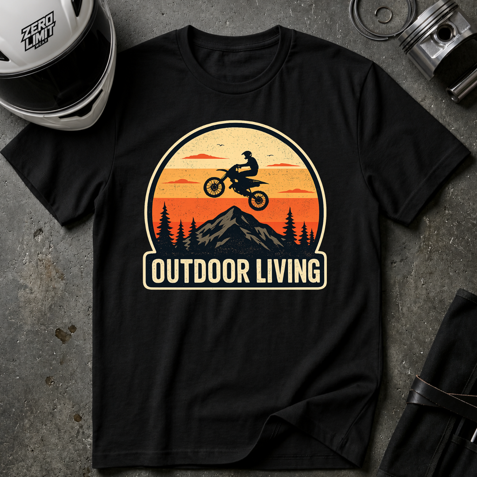OUTDOOR LIVING T-SHIRT