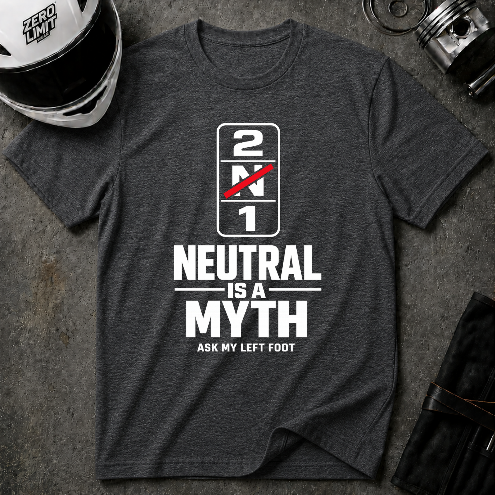 NEUTRAL IS A MYTH T-SHIRT