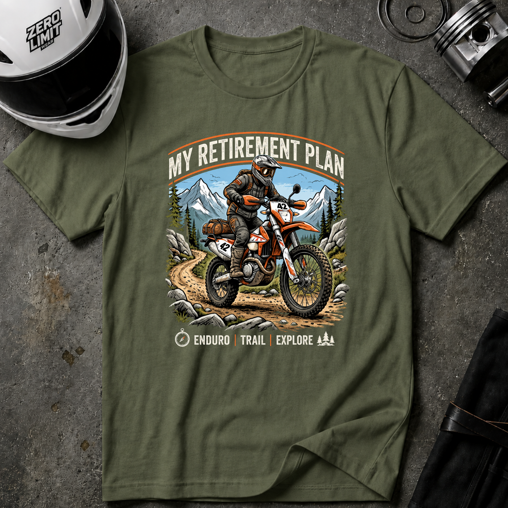 MY RETIREMENT PLAN T-SHIRT