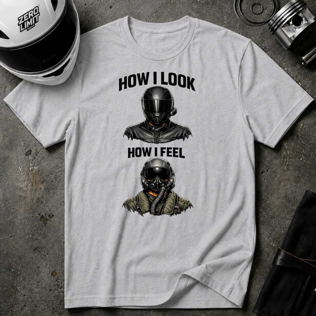 HOW I FEEL VS HOW I LOOK T-SHIRT