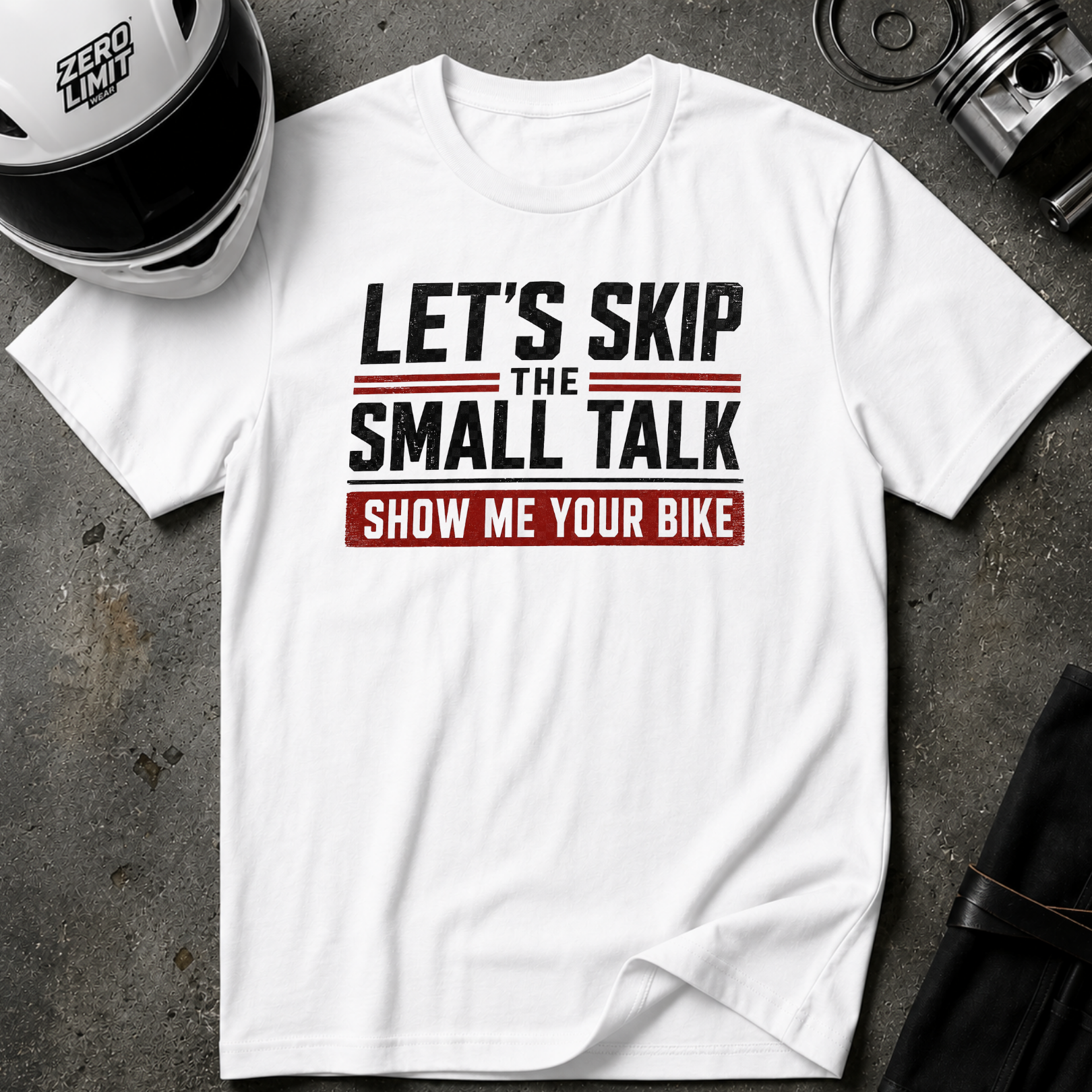 LET'S SKIP THE SMALL TALK T-SHIRT