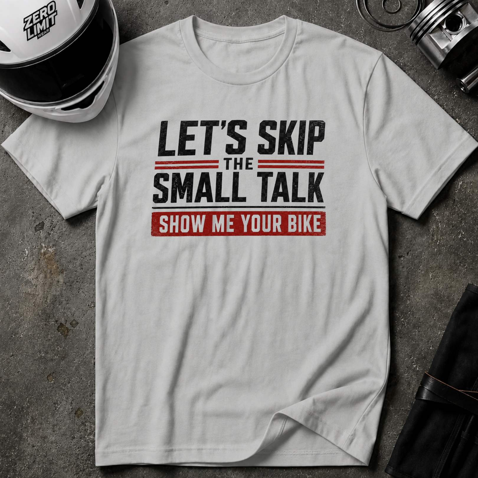 LET'S SKIP THE SMALL TALK T-SHIRT
