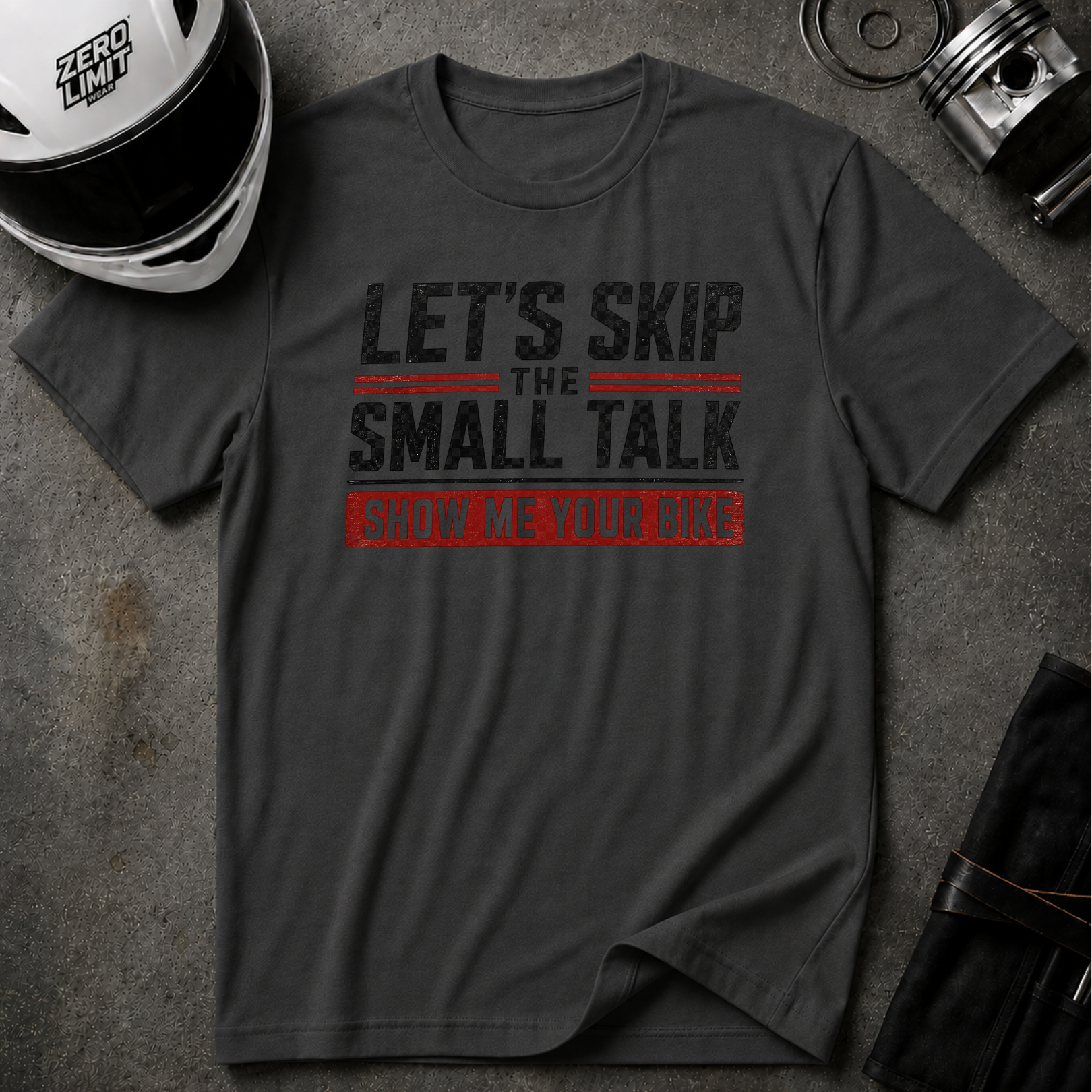 LET'S SKIP THE SMALL TALK T-SHIRT
