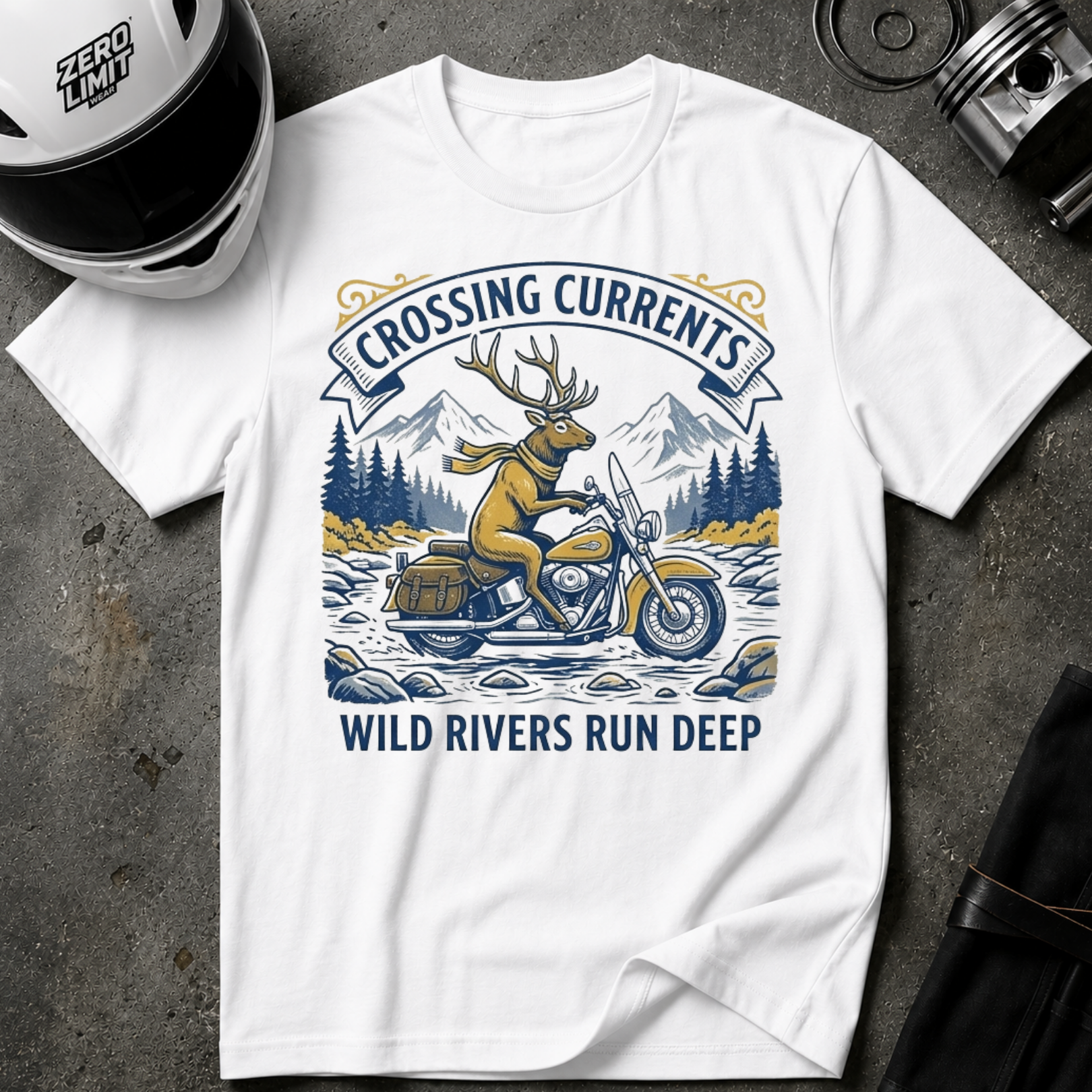 CROSSING CURRENTS T-SHIRT