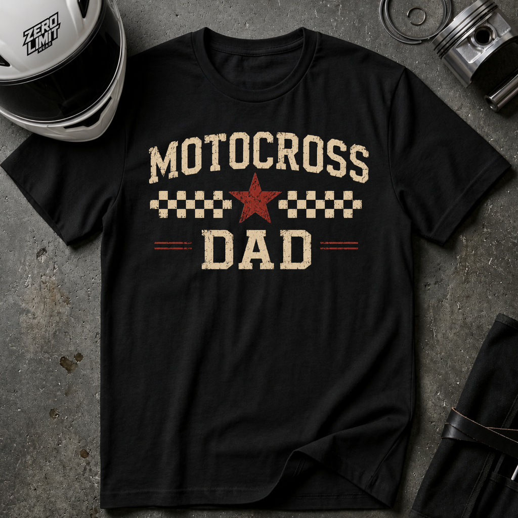 MOTOCROSS DAD T-SHIRT