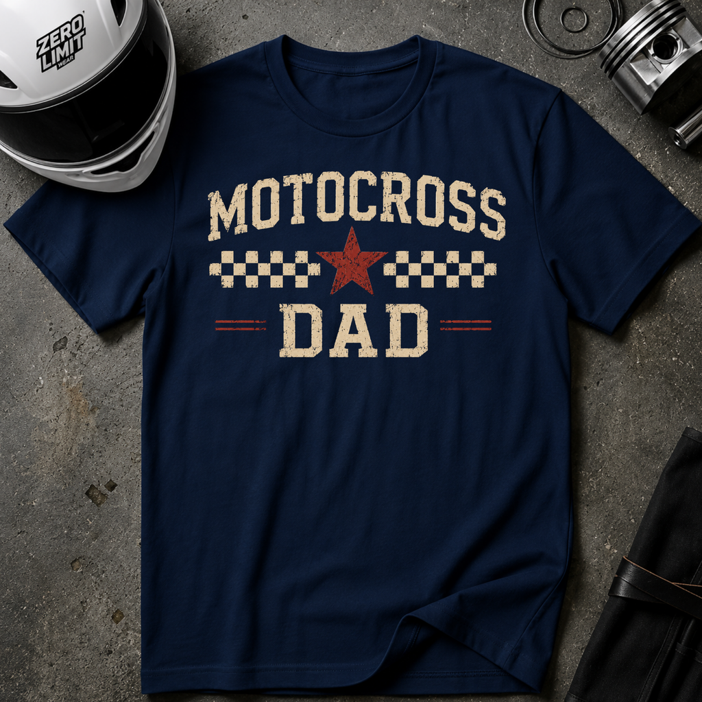 MOTOCROSS DAD T-SHIRT