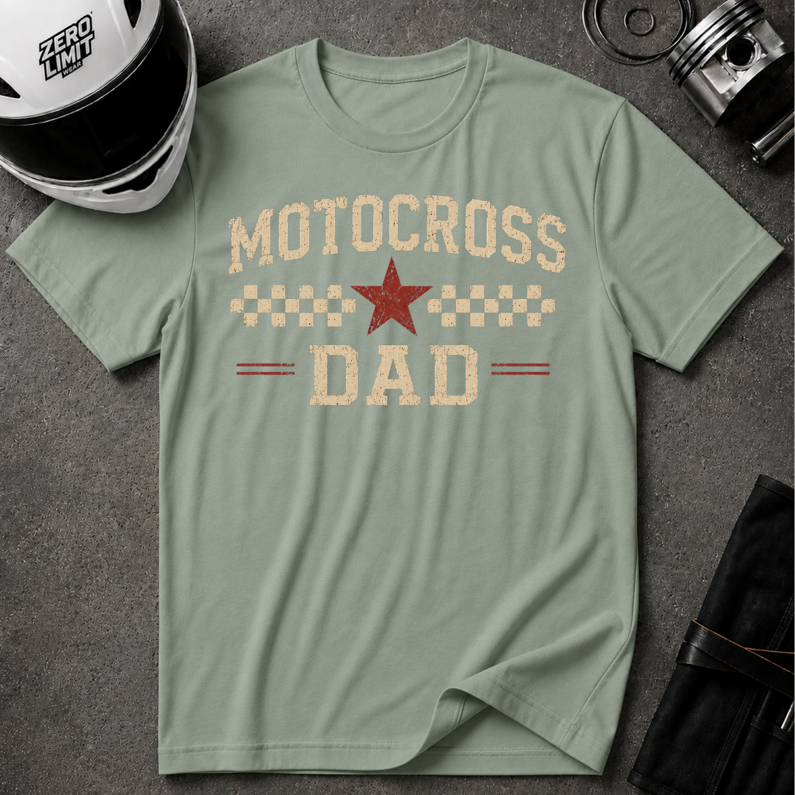 MOTOCROSS DAD T-SHIRT