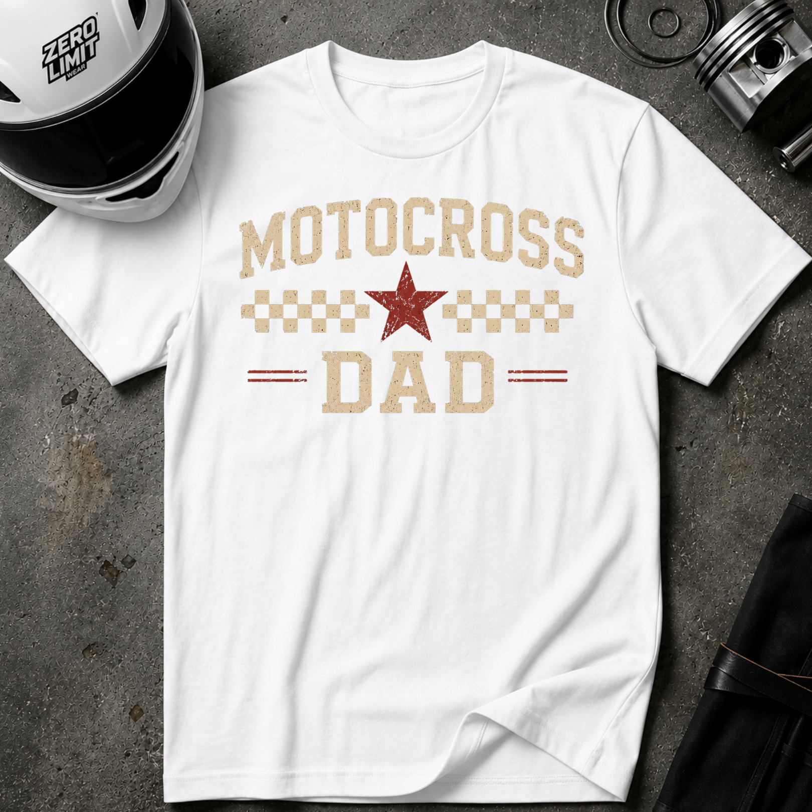 MOTOCROSS DAD T-SHIRT