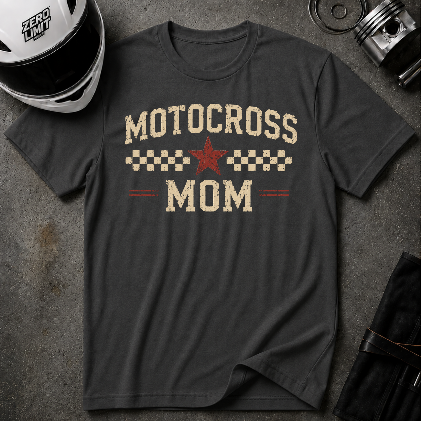 MOTOCROSS MOM T-SHIRT