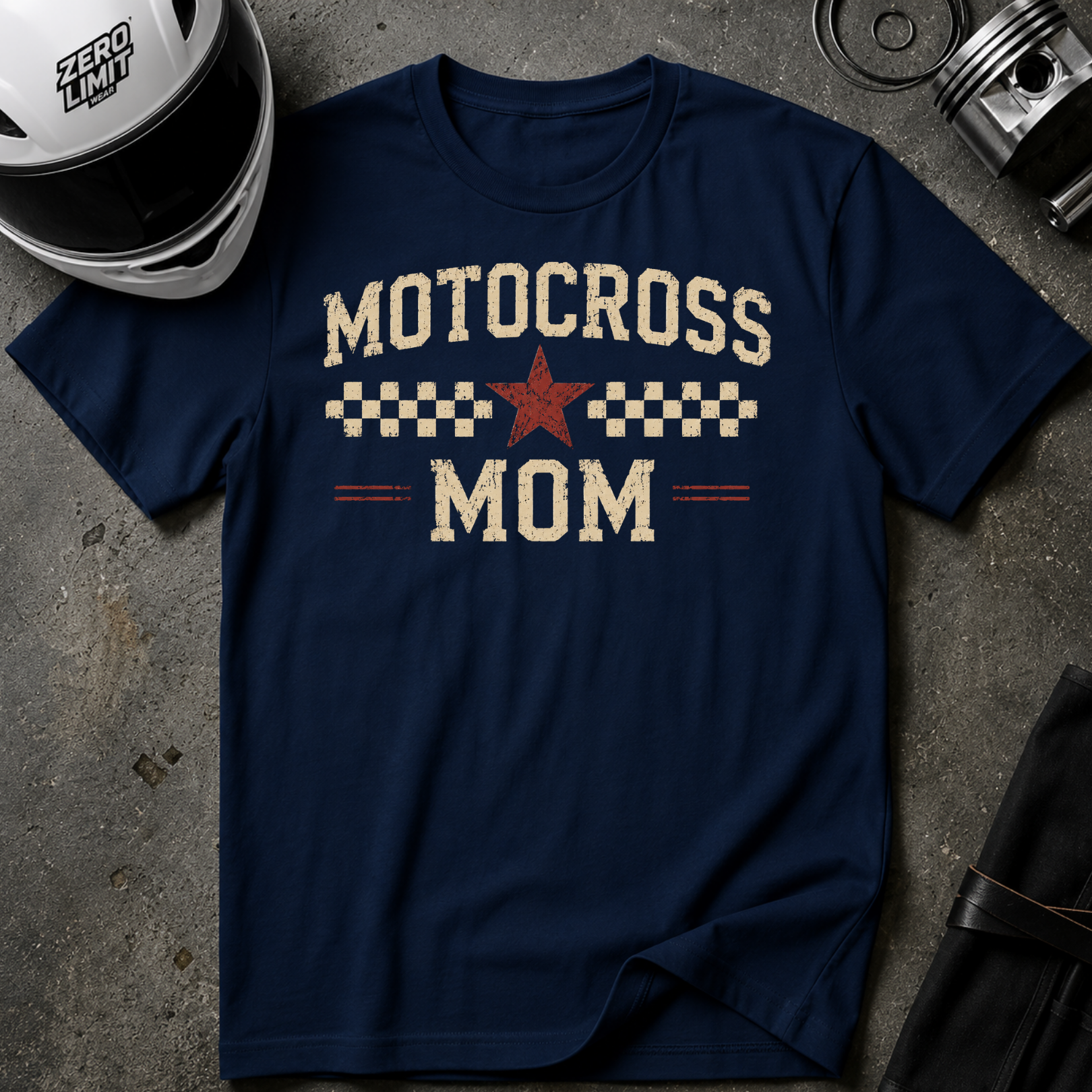 MOTOCROSS MOM T-SHIRT