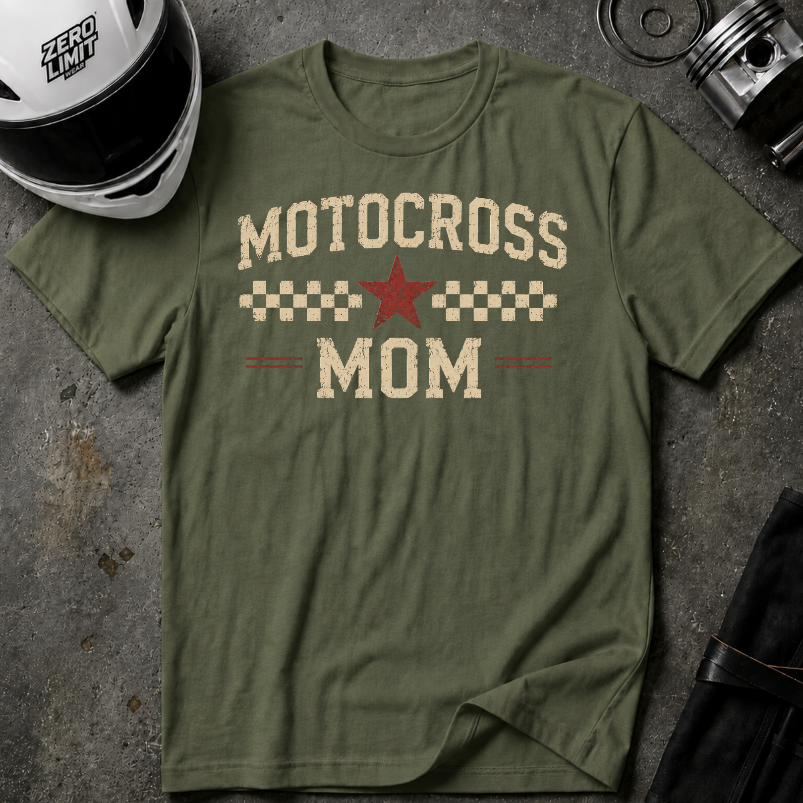 MOTOCROSS MOM T-SHIRT