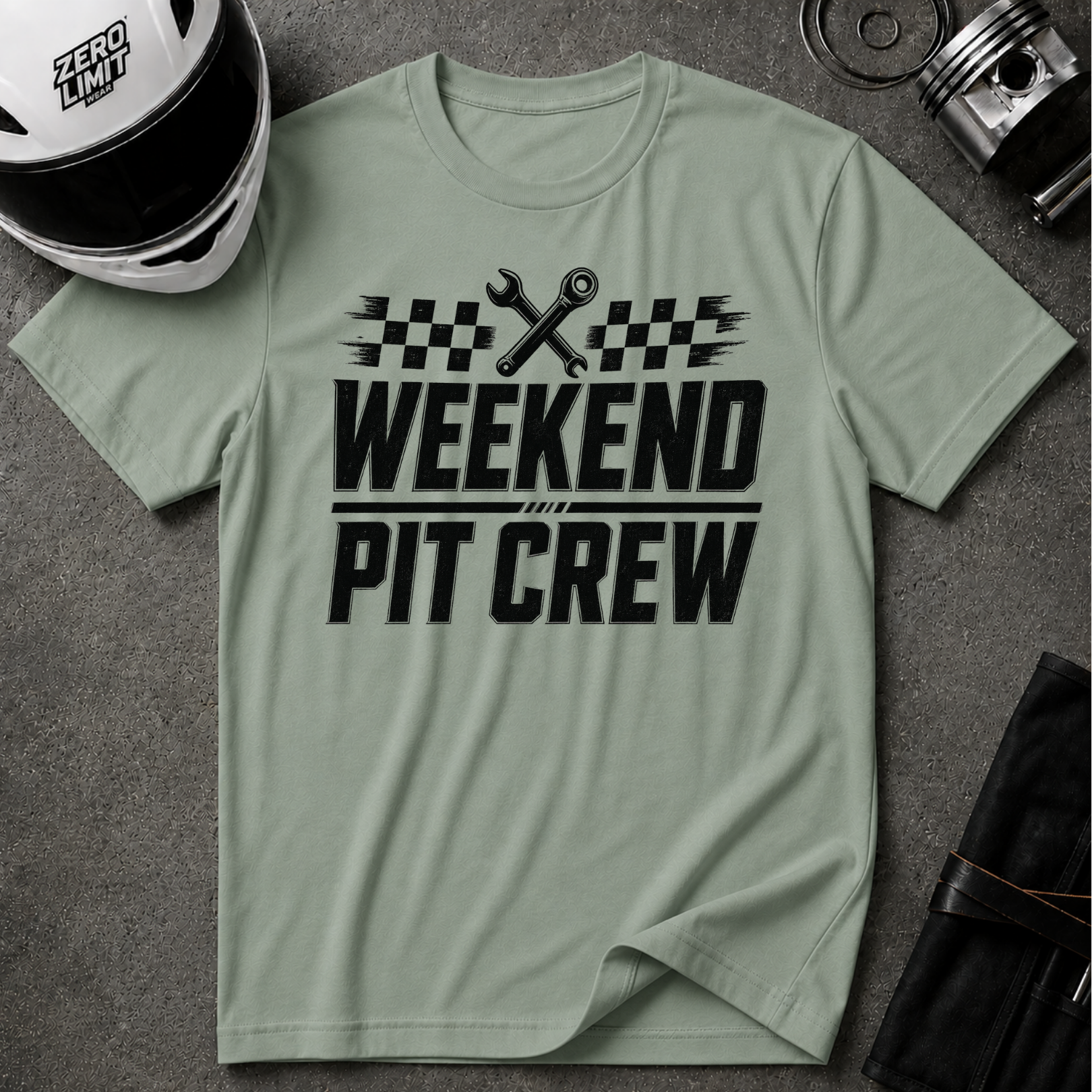 WEEKEND PIT CREW T-SHIRT