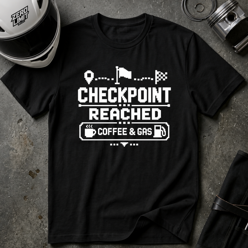 CHECKPOINT REACHED T-SHIRT