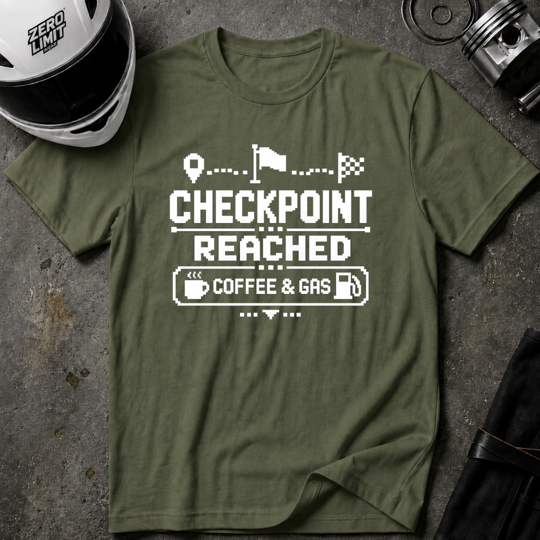 CHECKPOINT REACHED T-SHIRT