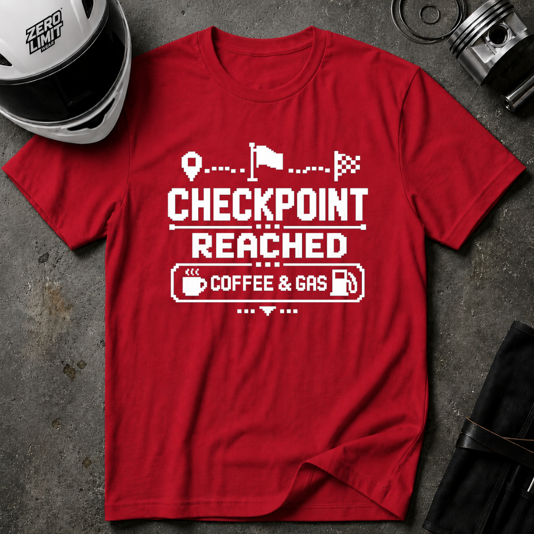 CHECKPOINT REACHED T-SHIRT