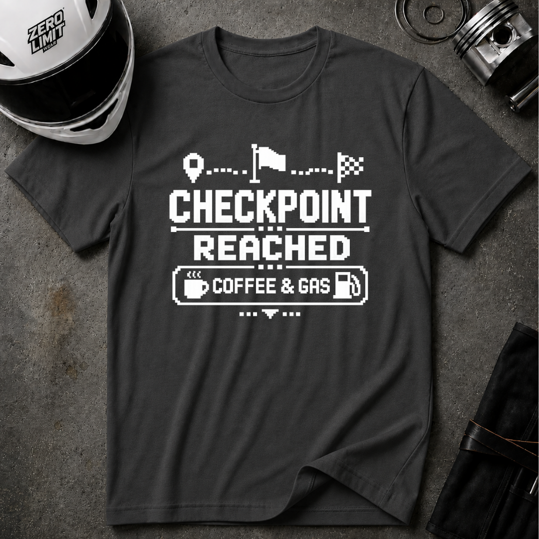 CHECKPOINT REACHED T-SHIRT