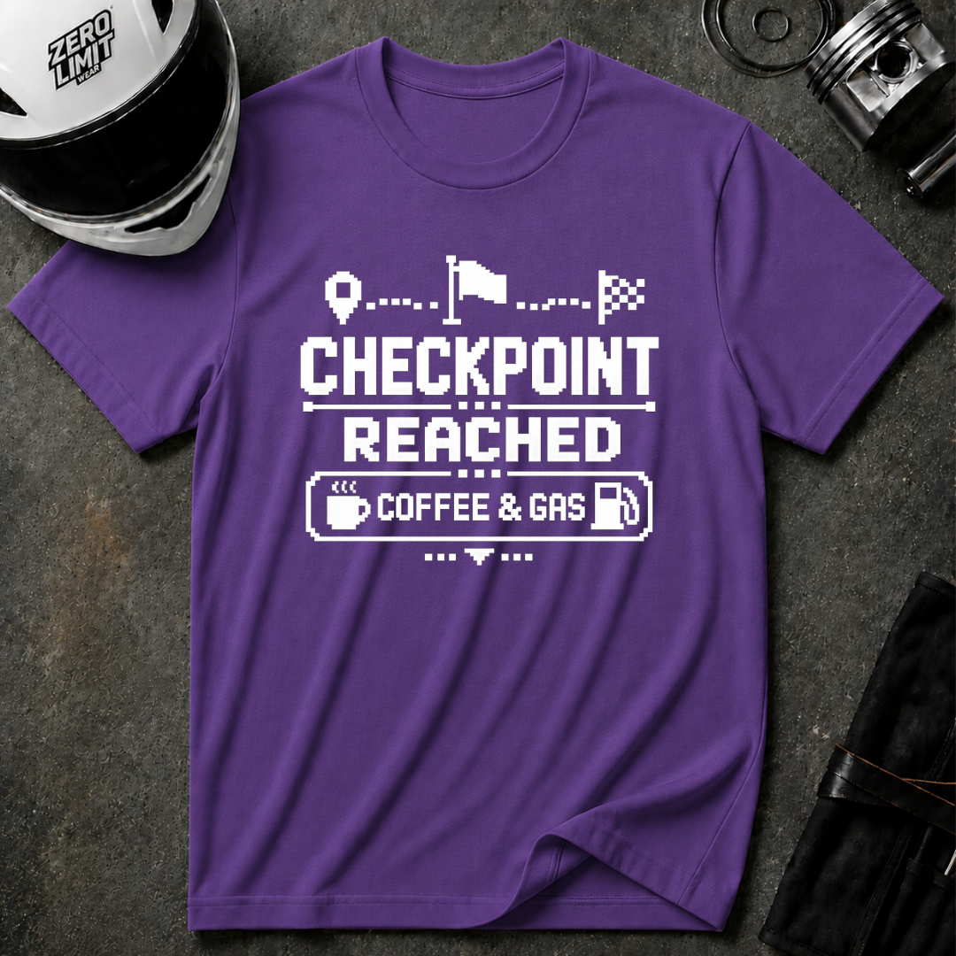 CHECKPOINT REACHED T-SHIRT