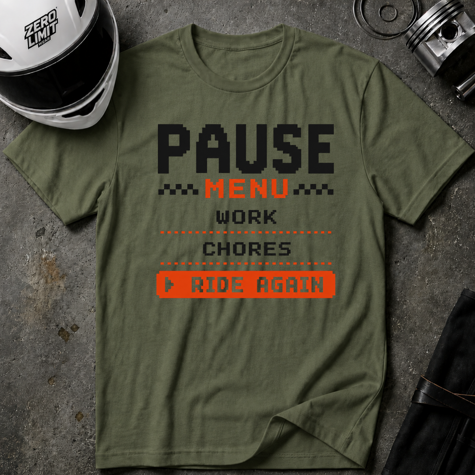 RIDE AGAIN T-SHIRT