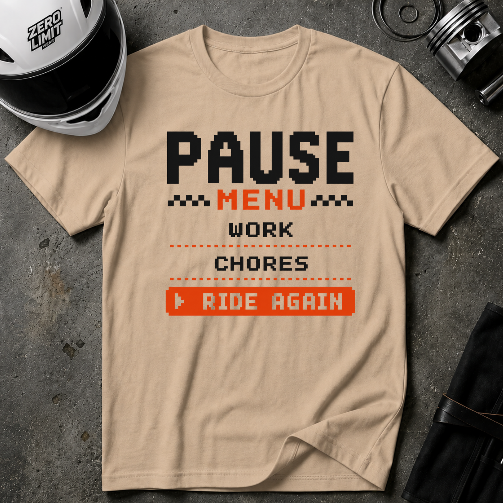 RIDE AGAIN T-SHIRT